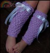 A Crocheted Simplicity - Jennifer Pionk - Graceful Steps Leg Warmers