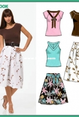 New Look 6813 women multisize sewing pattern