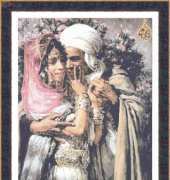 Classic Cross Stitch PO 688 - Slave to Lave based on a painting by Dinet