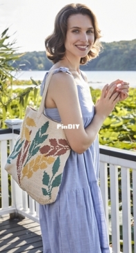 Anchor - Lucia Cabrera - 0022419-00001-01 - Wild Leaves Tote - Free