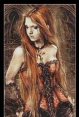 Witchykitt Designs - Gothic Red