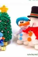 Nowacrochet - Tamara Nowack - Snowman Family