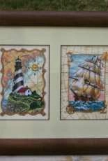 Dimensions  6779 Mariners Light and Dimensions 6847 Voyage at Sea