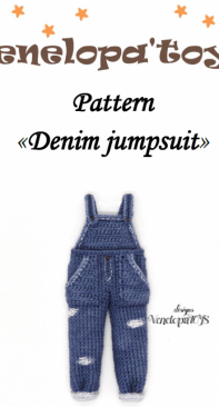 Venelopa Toys - Svetlana Udalchikova - Denim Jumpsuit - Jeansoverall - Salopette en denim - Overol de mezclilla - English, German, French, Spanish