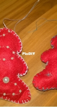 Christmas tree in felt