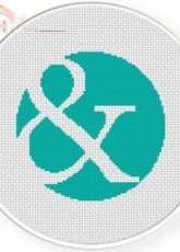 Daily Cross stitch - Ampersand Circle