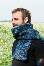 Plaited Basket Scarf by Angelique den Brok-Eng.,German-Free