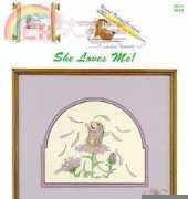 Pitter Pattens HM81 - House Mouse Designs - She Loves Me!