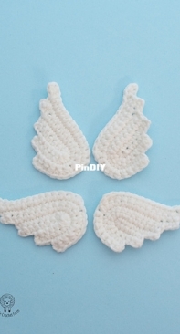 Little Crochet Farm - Ana Carolina Figueiredo - Wings Applique - Free