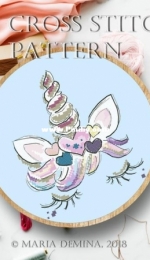 Little Room in the Attic - Unicorns Eyelashes by Maria Demina