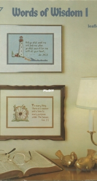 Designs by Harry D - Leaflet No.1 - Words of Wisdom I by Harry Hedgepath