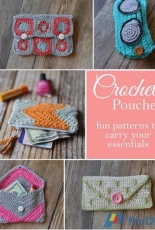 Whistle and Ivy - Bethany Dearden - Crocheted Pouches - Free