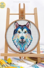 Awesome Pattern Studio C530 - Mandala Alaskan Malamute