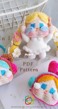 VINTAGE J CROCHET - Zhihao Liu - 3in1 Crybaby - English