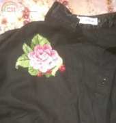 black blouse