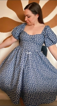 Cinnamon Daisy Studio - Poppy Dress - UK 2-36