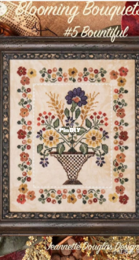 Jeannette Douglas Designs - Blooming Bouquets #5 Bountiful