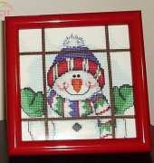 Snowman In the Window