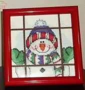 Snowman In the Window