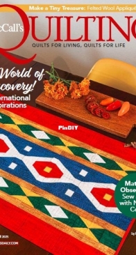McCall's Quilting - Vol. 32, No. 4 - Fall 2025