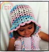 Debi Dearest - 3D Flower Easy Bonnet Toddler
