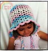 Debi Dearest - 3D Flower Easy Bonnet Toddler