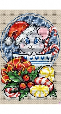 Workshop Alchenok - Mouse In A Gift by Alfiya Saitkulova