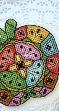 Apple season kaleidoscope by Anna Shishkina