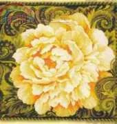 Riolis 1101 Yellow Peony