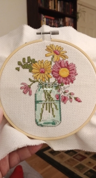 New cross stitch project