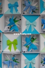 Blue presents