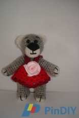 Mini bear crochet