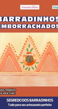 EdiCase - Artesanato Simples –  Barradinhos Emborrachados - Ed70 -  2025 - Portuguese