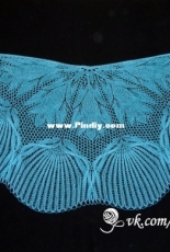 Lungwort Shawl by Elena Gotlib - Russian - Free