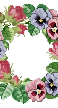 Ellen Maurer Stroh - EMS 008 - Viola Wreath PCS10