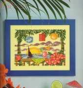 Cross Stitch By the Sea-Ursula Michael
