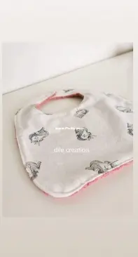 bib for my little girl