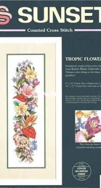 Dimensions - Sunset - 13586 - Tropic Flowers