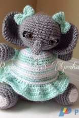 Hooks and Heels - Regina S Graham - Emma the Baby Elephant
