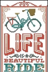 Stitchrovia CSR 000107 - Life is a Beautiful Ride by Emma Congdon  XSD