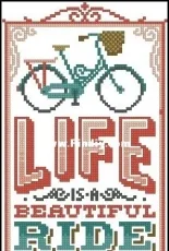 Stitchrovia CSR 000107 - Life is a Beautiful Ride by Emma Congdon  XSD
