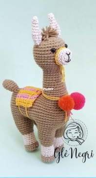 Glenegri - Glê Negri -  Llama - Lhama - Portuguese