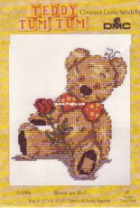 DMC K906 Teddy Tum Tum Collection - Roses Are Red
