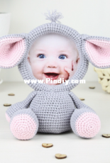 Tanaticrochet -  Tatyana/Tatiana Kucherovska - Photo Frame Elefant -Dutch