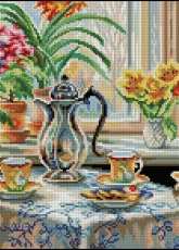 Coffee Table from Вышитые картины Embroidered Picture Russian 07 2013 XSD