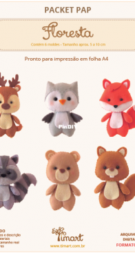 Timart - Fátima Barbosa - Forest animals - Floresta - Portuguese