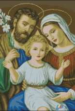 Holy Family (Свято е семейство) from russian magazine