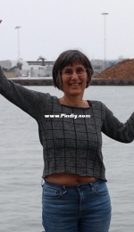 Saga Sweater by Karin Öberg-English,Swedish-Free