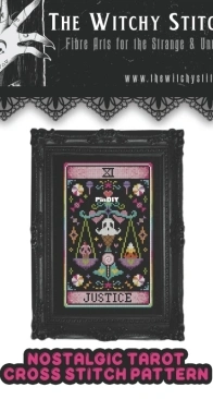 The Witchy Stitcher - Nostalgic Tarot - Justice XSD