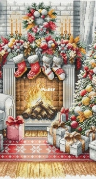 Luca-S/Ava Stitch  P021 - Christmas Eve